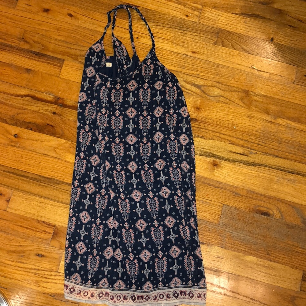 Blue/pink dress